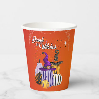 Vaso de Papel Grande de Halloween para Bebidas de 