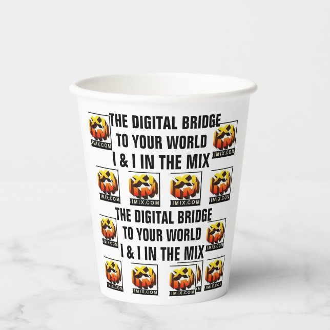 Vaso de papel IIMIX (Anverso)