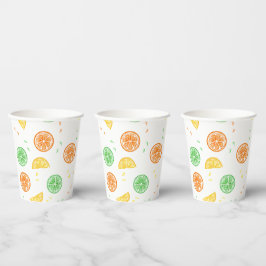 Vaso de papel limonada
