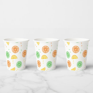 Vaso de papel limonada