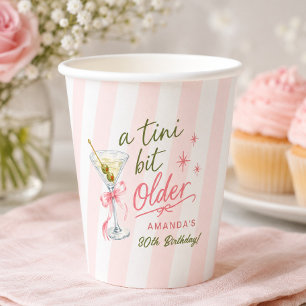 Vaso de papel para cumpleaños Un poquito mayor