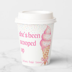 Vaso de papel para despedida de soltera She's Been