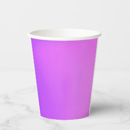 Vaso de papel violeta