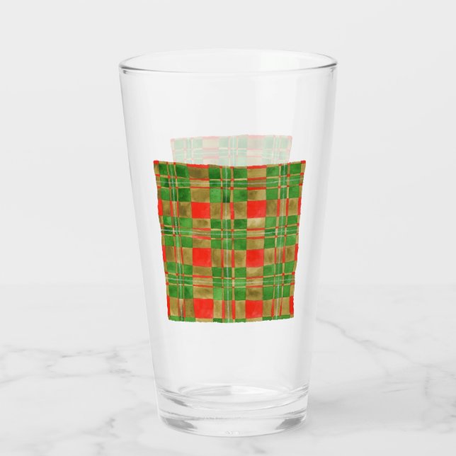 Vaso de Pint MAC GREGOR TARTAN (Reverso)