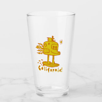 Vaso de Pint para Camión Monstruo de Surf de Calif