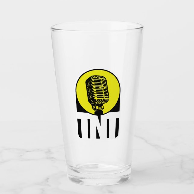 Vaso de pinta oficial de Thursday Night Tanked (Anverso)
