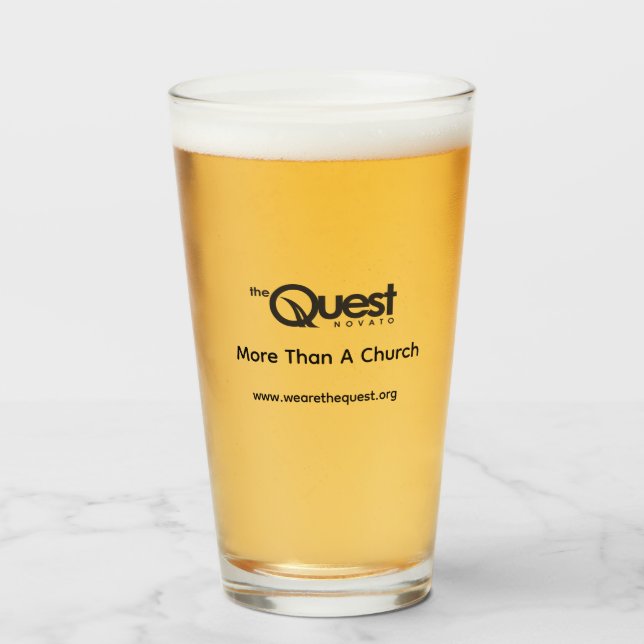 Vaso de pinta Quest (Anverso (lleno))