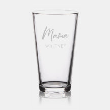 Regalo personalizado de mamá Personalizado de vidr