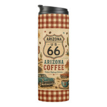 Vaso de viaje Arizona Ruta 66 Desert Diner