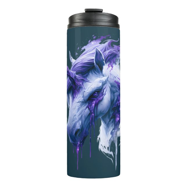 Vaso de viaje Galaxia Unicornio (Anverso)