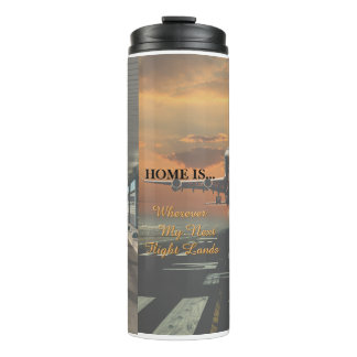 Vaso de viaje para tripulantes de cabina y asisten