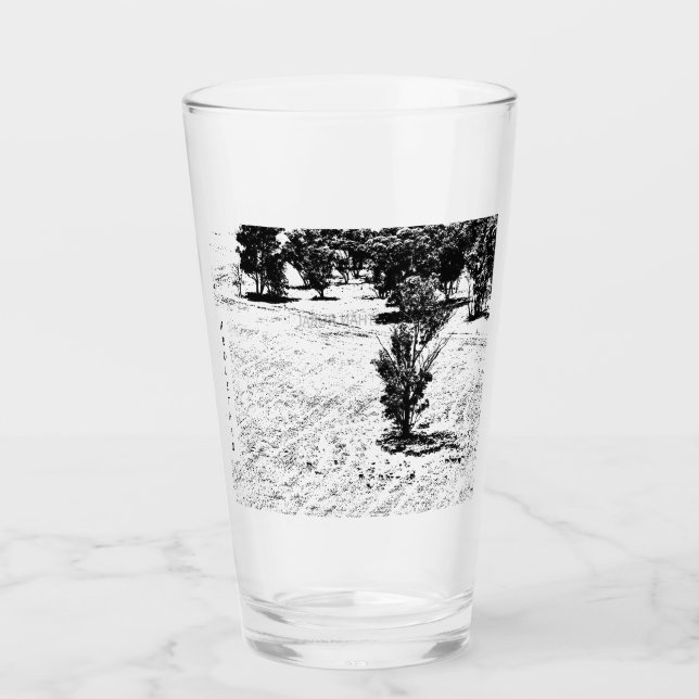 Vaso de vidrio (Anverso)
