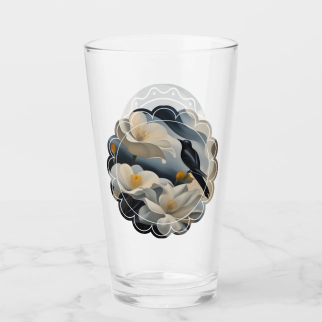 Vaso de vidrio Fenrir II (Anverso)