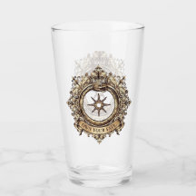 Vaso de vidrio gótico vintage serpiente Domina tu