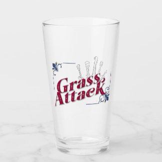 Vaso de Vidrio Grass Attack
