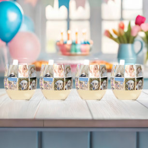 Vaso De Vino 18 Collage de fotos personalizado
