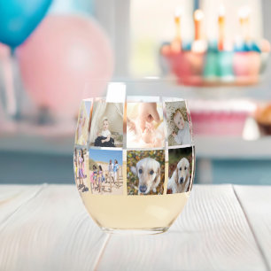 Vaso De Vino 18 Collage de fotos personalizado
