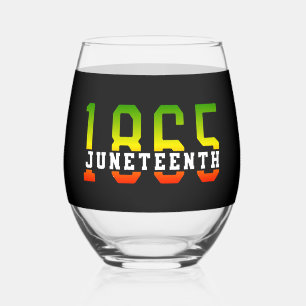 Vaso De Vino 18 de junio de 1865 celebrando la libertad de los