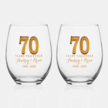 70º Aniversario Personalizado
