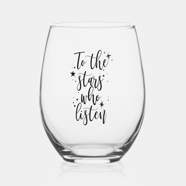 Vaso De Vino A las Estrellas (Anverso)