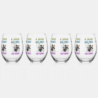 Vaso De Vino A Soldier Believes in Continuous