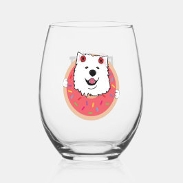Vaso De Vino Adormidera en un donut