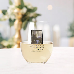 Vaso De Vino Agradecimiento a los maestros – Nuestro hijo puede