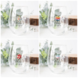 Vaso De Vino Alegre, Alegría, Salud, Acogedor | Navidad con Mon