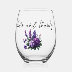 Vaso De Vino Amor y agradecimiento Personalizado Collage de fot
