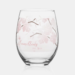 Vaso De Vino Año de creación del Personalizado de flores de cer