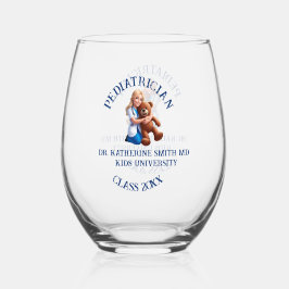 Vaso De Vino antistress pediatrician teddy bear kids university