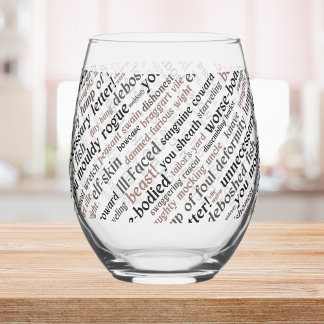 Vaso De Vino Apertura del actor Regalo nocturno Shakespeare Ins