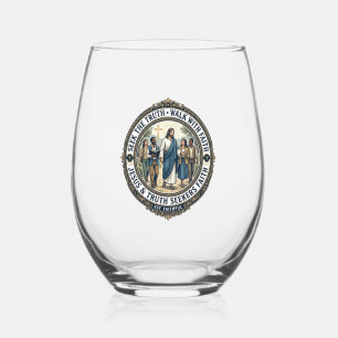 Vaso De Vino Apologética de Jesús Teología Camiseta Nerd de Fe