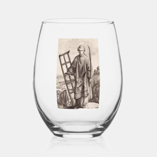 Vaso De Vino archivo del santo patrón Lorenzo