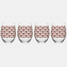 Vaso De Vino Arcoiris de Halloween