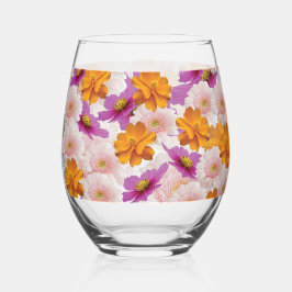 Vaso De Vino Armonía floral