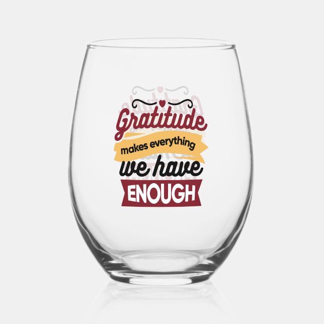 Vaso De Vino Arte de fe y gratitud – Cristiano edificante  (Anverso)