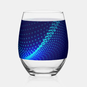 Vaso De Vino azul duradero