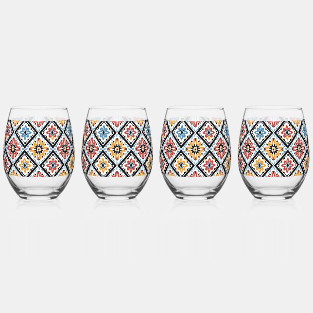 Vaso De Vino Banda oriental de Cherokee (Anverso)