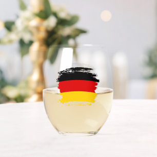 Vaso De Vino Bandera de Alemania