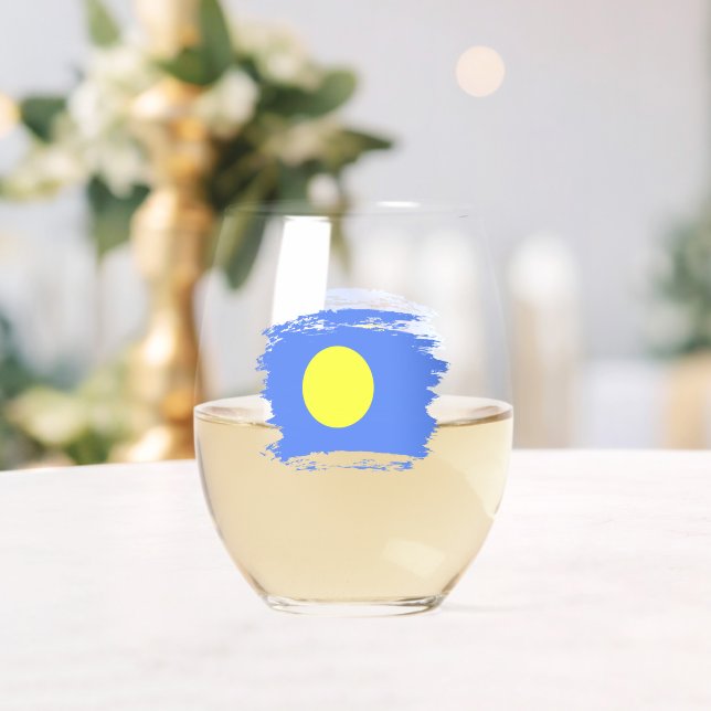 Vaso De Vino Bandera de Palau (Insitu (Boda))