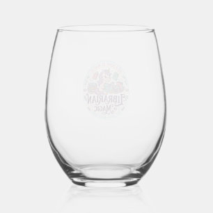 Vaso De Vino Bibliotecario Unicornio de Magia Gráfico de Produc
