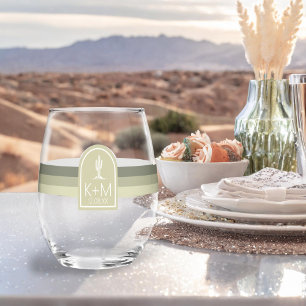 Vaso De Vino Boda de vibraciones del desierto Sage ID1019