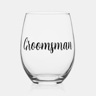 Vaso De Vino Boda Groomsman