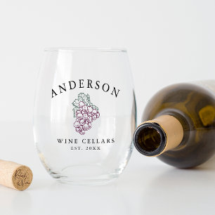 Vaso De Vino Bodega de vino casero personalizada