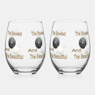 Vaso De Vino Bolas de césped divertidas y hermosas bolas, juego