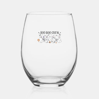 Vaso De Vino boo Boo Crew Halloween Classic T-Shirt