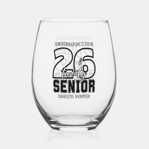 Vaso De Vino Borla de graduación de la clase superior de 2026