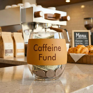 Vaso De Vino Bote de propinas para cafetería o café