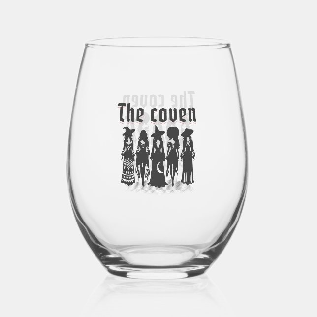 Vaso De Vino bridemaids coven bachelorette party (Anverso)